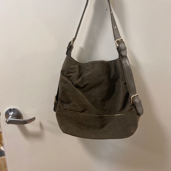 Hunter green shoulder bag - Picture 3 of 3